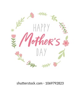 Happy Mother's day postcard. 