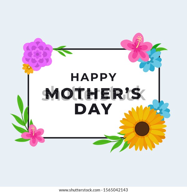 happy mothers day poster