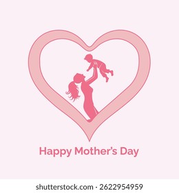 Happy mother's day poster design