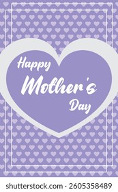 Happy mother's day poster greetings card