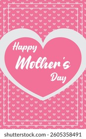 Happy mother's day poster greetings card
