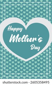 Happy mother's day poster greetings card