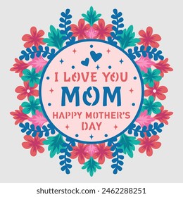 Happy Mother's Day Shadow Box Background