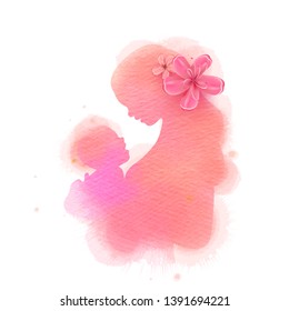 10,341 Mom watercolor Images, Stock Photos & Vectors | Shutterstock