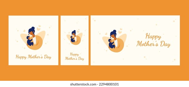 Happy Mother's Day Social Media Template Set