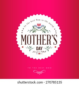 Happy Mother's Day Sticker  