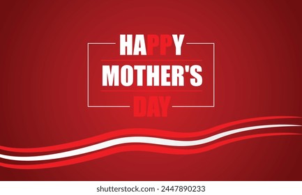 Happy Mother's Day stylish text design