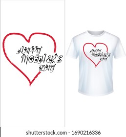 Happy mother's day t shirt design for every sweet mom