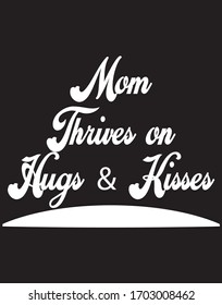 Happy Mothers day t shirt. Happy mothers day typography - Calligraphy Background, design vector, typographic element for your design. Can be printed on T-shirts, bags, posters, invitations, cards.