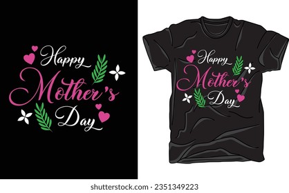 Happy Mothers Day T shirt, Mothers day t shirt bundle, mothers day t shirt vector, mothers day element vector, lettering mom tshirt