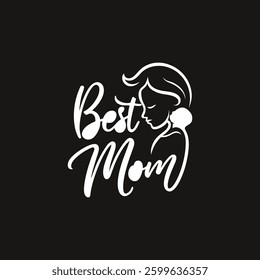 Happy Mothers Day t shirt Calligraphy, lettering card with hand drawn heart. Vector flowers with lettering "happy mother's day" for print design of flyers, banners, cover, postcard