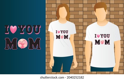 Happy Mothers day T-shirt Design