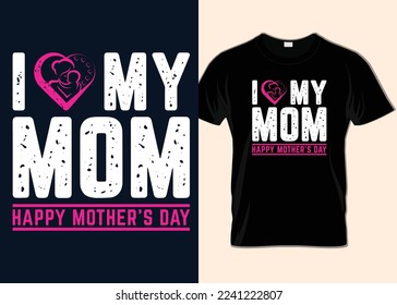 happy Mother's day T-shirt design