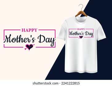 happy Mother's day T-shirt design