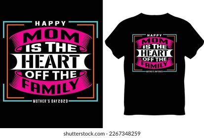 Happy Mother's Day T-shirt Design