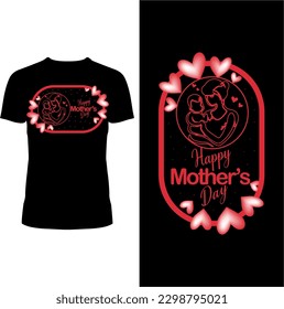 Happy Mother's Day t-shirt design 