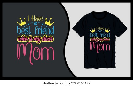 Happy Mother's Day T-shirt Design