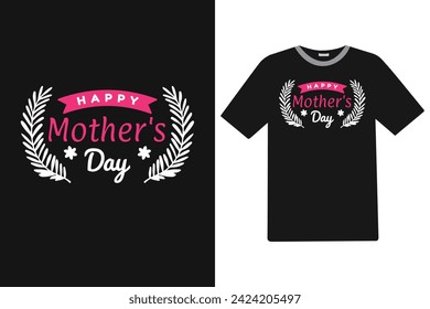 Happy Mother's Day T-Shirt Design.