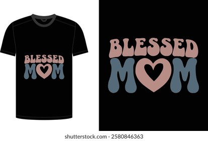 Happy Mother's day T-shirt Design ready print vector