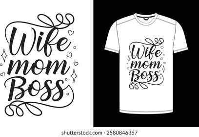 Happy Mother's day T-shirt Design ready print vector