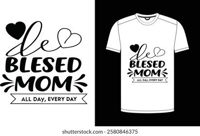 Happy Mother's day T-shirt Design ready print vector