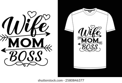 Happy Mother's day T-shirt Design ready print vector