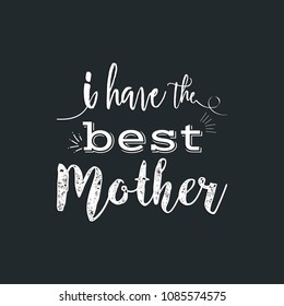 Happy Mother's Day typography.  Happy Mother's Day - hand drawn lettering.  Seasons greetings card perfect for prints,banners,invitations,special offer and more.