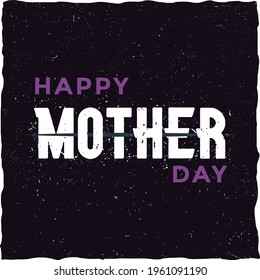 happy mothers day typography t shirt design