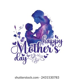 Happy Mother's Day typography t shirt design, mom abstract t shirt design
