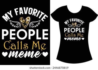 Happy Mother's day Typography T shirt design.