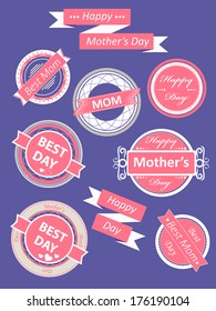 Happy mothers day vector