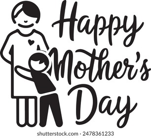 Happy Mother's Day vector design 