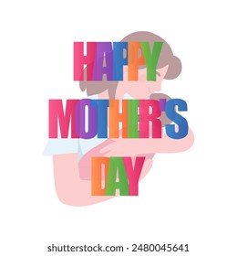 happy mother's day vector design