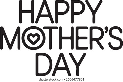 happy mothers day vector design