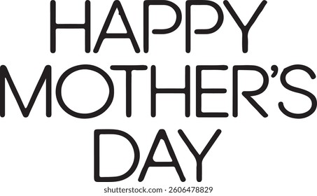happy mothers day vector design