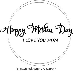 Happy Mothers day vector designs