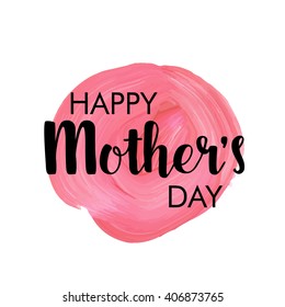 Happy mother`s day! vector greeting card