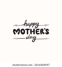 Happy Mother's Day vector illustration