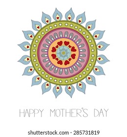 Happy mother's day vector illustration