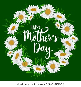 Happy Mother's Day. Vector spring holiday. Mothers day greeting card