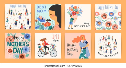 International Women S Day Vector Templates Stock Vector (Royalty Free ...