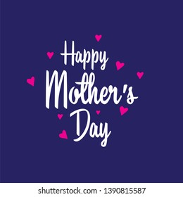 Happy Mother's Day Vector Typography - Vector