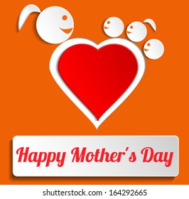 Happy Mother's Day, Vector version