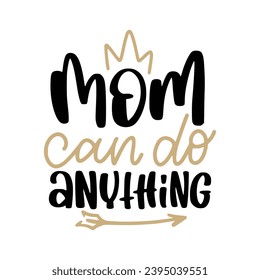 Happy Mother's Day wishes with heart. Mother day calligraphy, elegant best quotes for banners or greeting cards. Vector illustration
