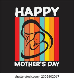 HAPPY MOTHER'S DAY,WORLD BEST MOM,JUST A GOOD MOM WITH A HOOD PLAYLIST,MY MOM IS MY HEART,MY FIRST MOTHER'S DAY DESIGN. 