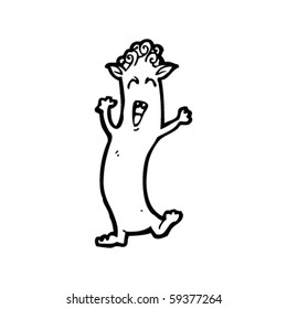happy mythological creature