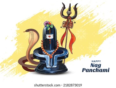 	
Happy naag panchami indian festival background