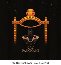 Happy nagpanchami indian festival design