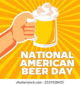 Happy National American Beer Day with delicious beer