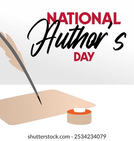 Happy National Author's Day to all authors